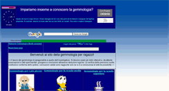 Desktop Screenshot of gemmologiaxragazzi.it
