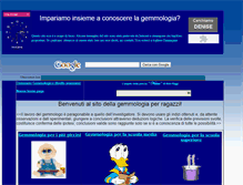 Tablet Screenshot of gemmologiaxragazzi.it